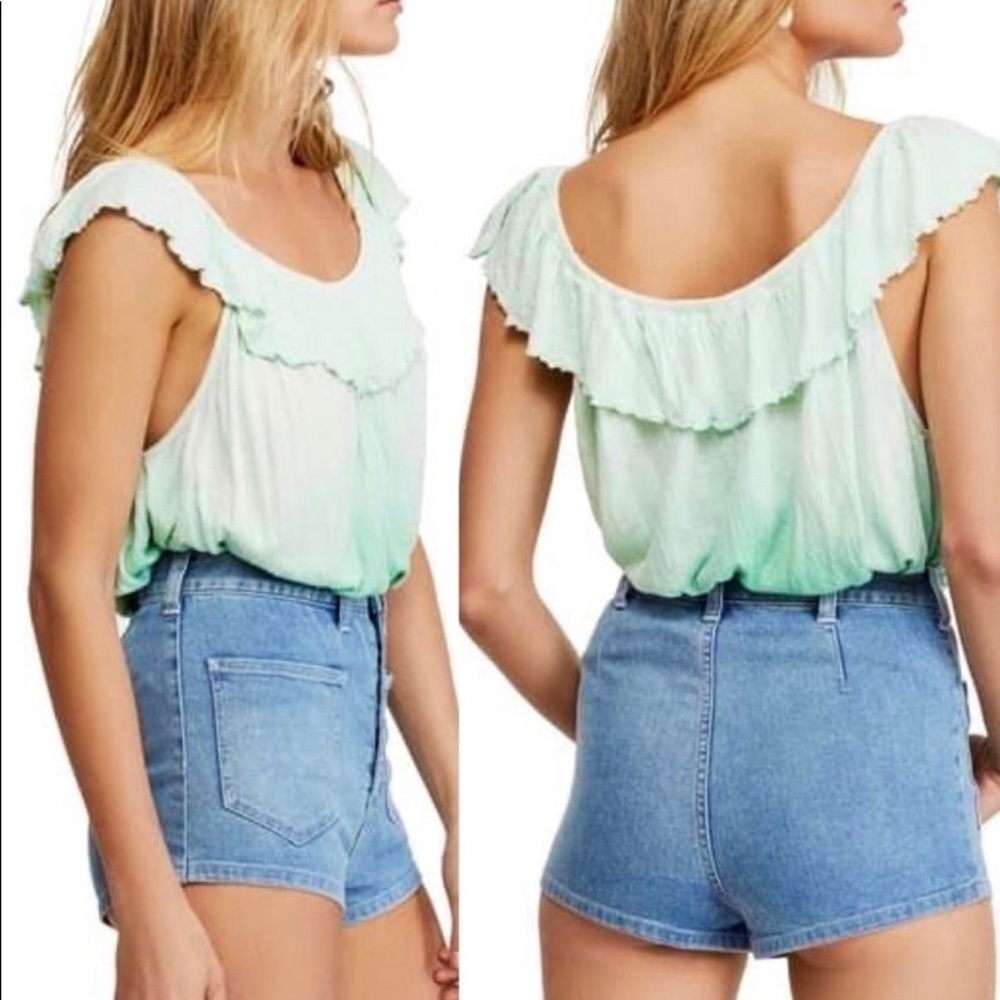 Free People Ombre Top